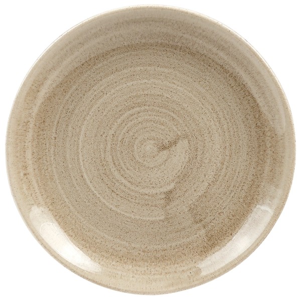Stonecast Patina Antique taupe Coupe Teller flach 16.5cm