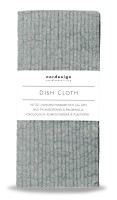 2er Set Dish Cloth Naturschwammtuch, grau 17x8cm, H1cm