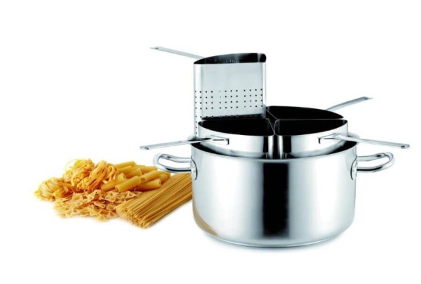 Inox Pro Set Kochtopf mit 4 Pastasieben 35cm H:21cm 20.2lt