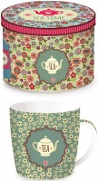 Tea Time Porzellanbecher in GB, 350 ml