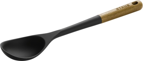Servierlöffel, 31cm Akazie Silikon