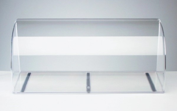 Vitrine / Thekenaufsatz, ca. 63.5x25cm, H25cm