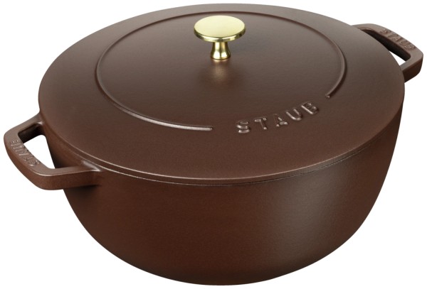 Cocotte 26cm, french oven, chocolat, Gusseisen
