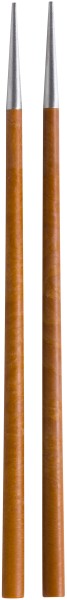 2er Set Mito Chopstick L22.9cm brushed Holzgriff