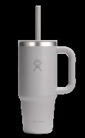 Reisebecher mit Trinkhalm 710ml birch