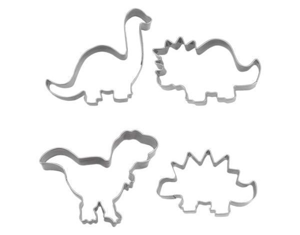 Ausstecher Set Dinosaurier 4tl