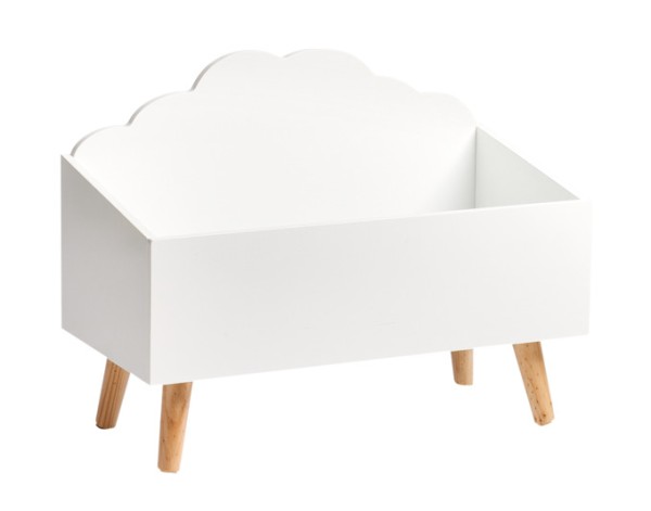 Aufbewahrungstruhe Wolke weiss