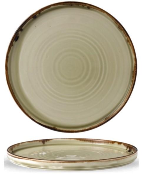 Harvest Linen Walled Teller 26cm