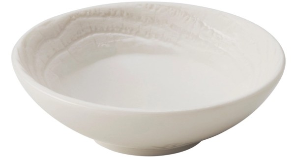 Mini Schüssel rund, H:2.2cm, Ø7cm, elfenbein
