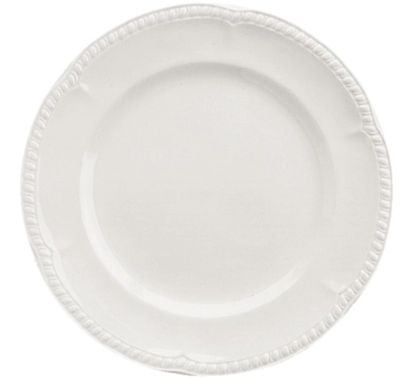 Buckingham White Teller flach 21.5cm