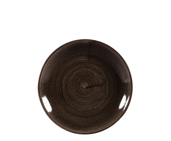 Stonecast Patina Iron Black Coupe Teller flach 16.5cm