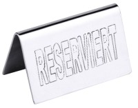 Tischschild Reserviert
