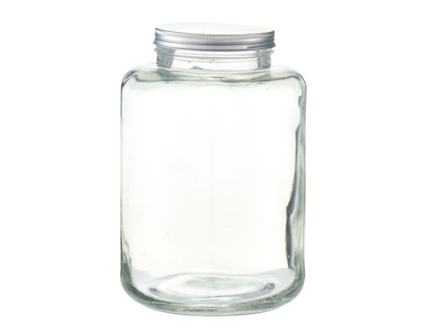 Vorratsdose Glas Metall 7000ml
