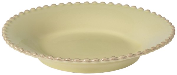 Pearl Teller tief 613ml D24.2cm H4.1cm lilly green