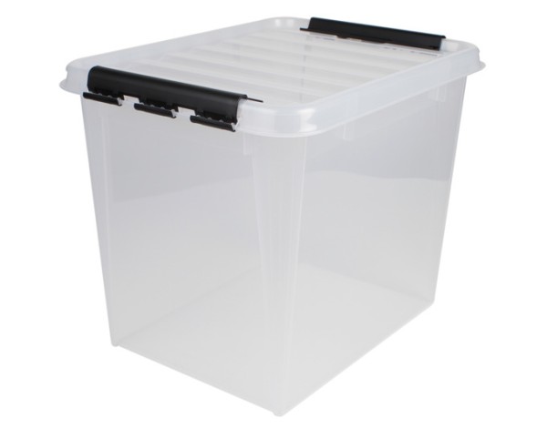 Tragbox m.Deckel transp.50l