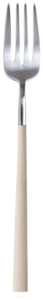 Mito Fischgabel L21.5cm brushed Griff cream