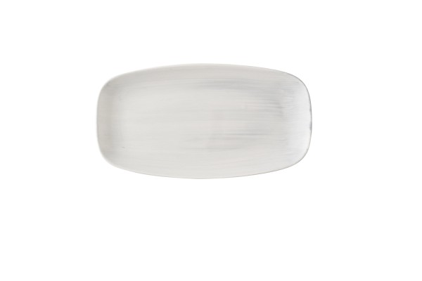 Stonecast Canvas Grey Platte rechteckig 29.8x15.3cm