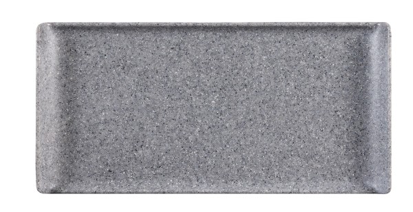 Alchemy Melamin Granite Grey Tablett 30x14.5cm