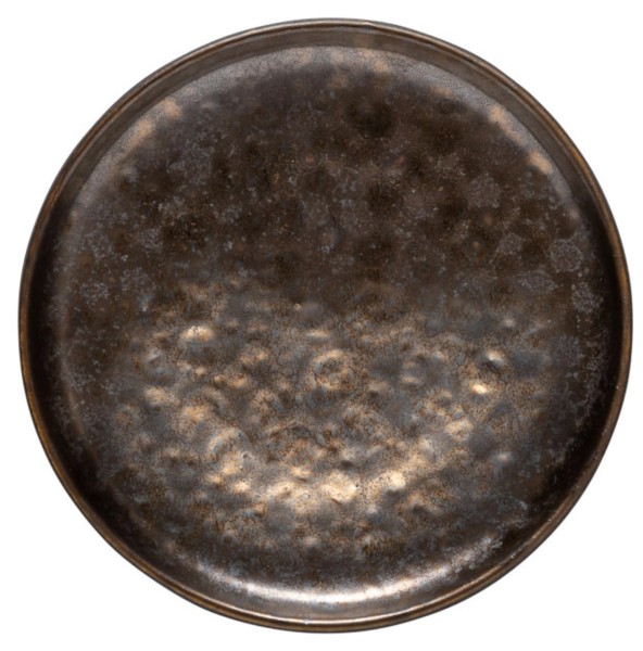 Resonance Teller D13cm H1.8cm braun