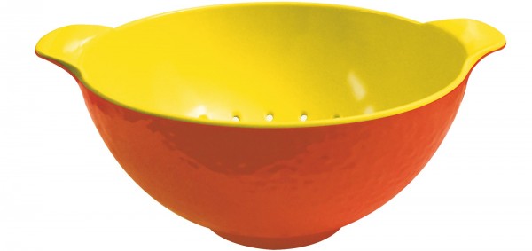 Duo Sieb orange/gelb 15 cm