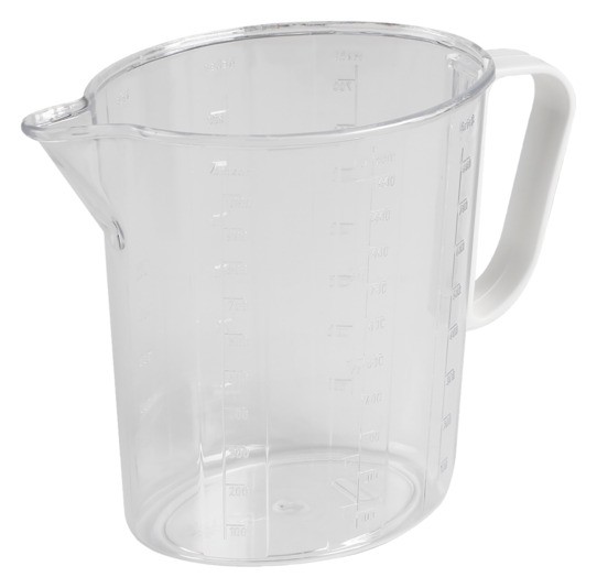 Messbecher transparent 1l