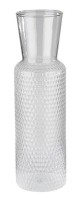 Glaskaraffe DOTS D8cm H27cm 0,9lt