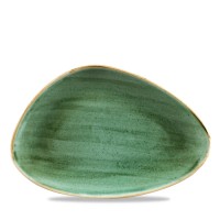 Stonecast Samphire Green Triangel Platte 30.4x20.5cm