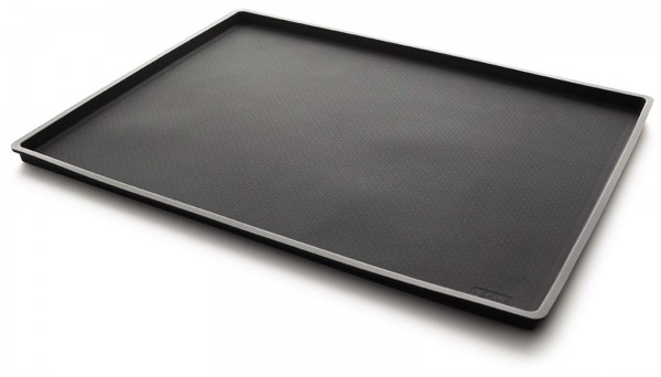 Backmatte mit Rand schwarz 40x30cm