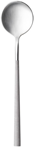 Mito Tafellöffel L21.2cm brushed Griff cloud grey