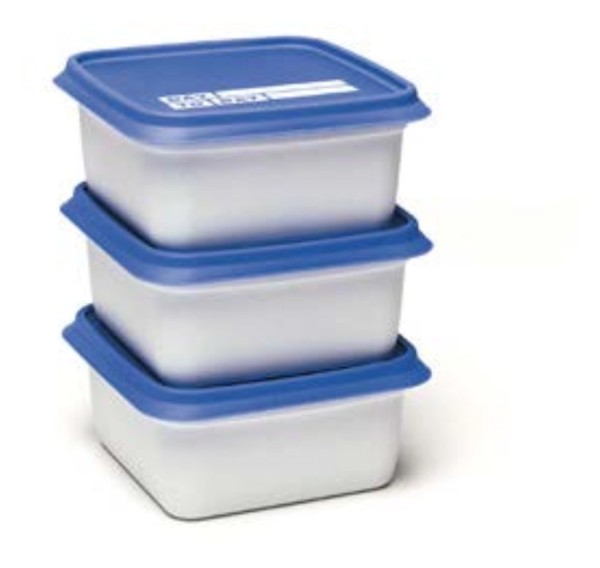 Alaska 3Stk. Gefrierbox 500ml Cobalt Blue