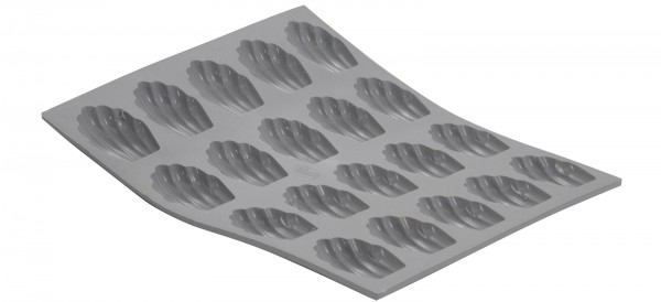 Elastomoule Backform 21x17.6cm für 20 Madeleines