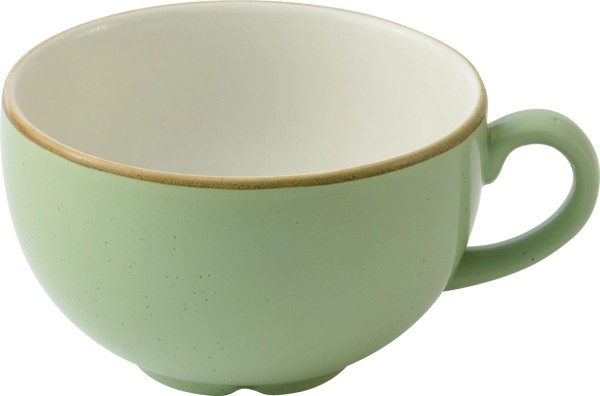 Stonecast Sage Green Cappuccino Tasse 34cl