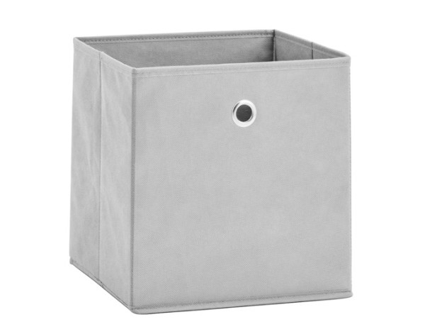 Aufbewahrungsb.Vlies grau28x28