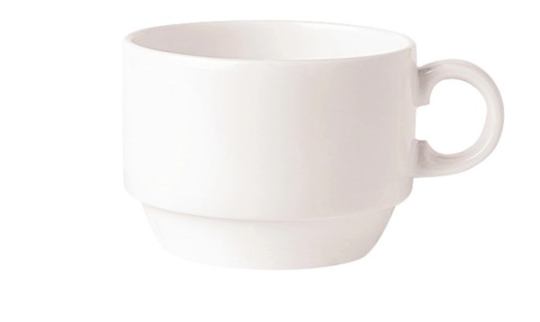 Moma Bone China Frühstückstasse stapelbar 25cl