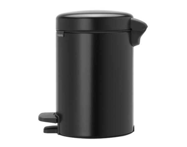 Treteimer matt black 5l