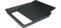 Tortenform geriffelt 18x18cm H:2.7cm Boden herausnehmbar