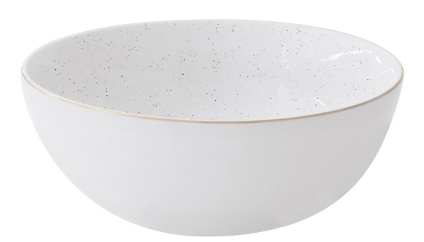 Artesanal Schale, weiss, D22cm
