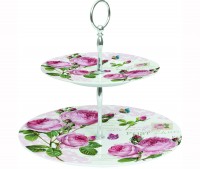 Romantic Roses Etagère Ø19 cm / Ø 27 cm
