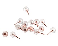 Pinnadeln Ball roségold 25St