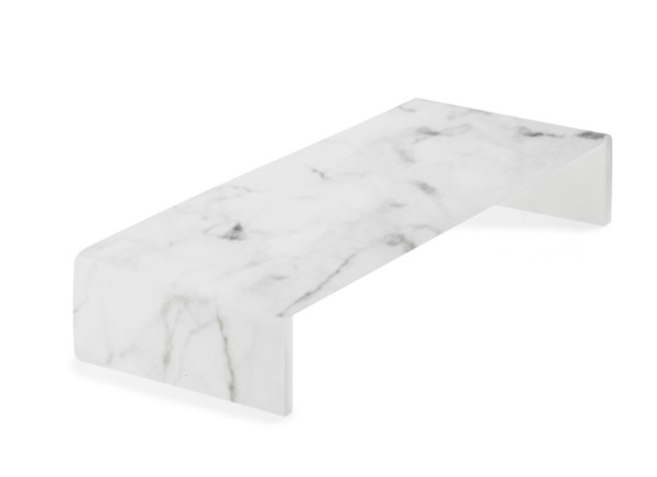 Sweety Tablar für Buffet M marmorweiss Nacryl