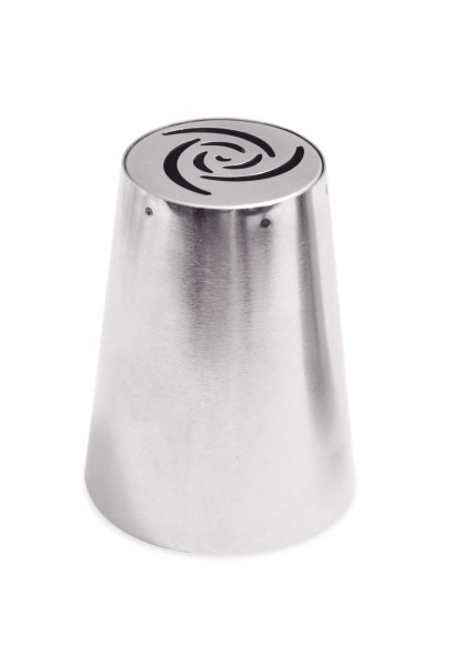 XXL Edelstahlspritzaufsatz Rose D5cm H6.5cm