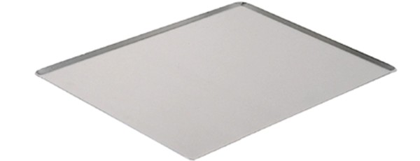 Backblech Alu 40x30cm H:1cm mit schräger Kante