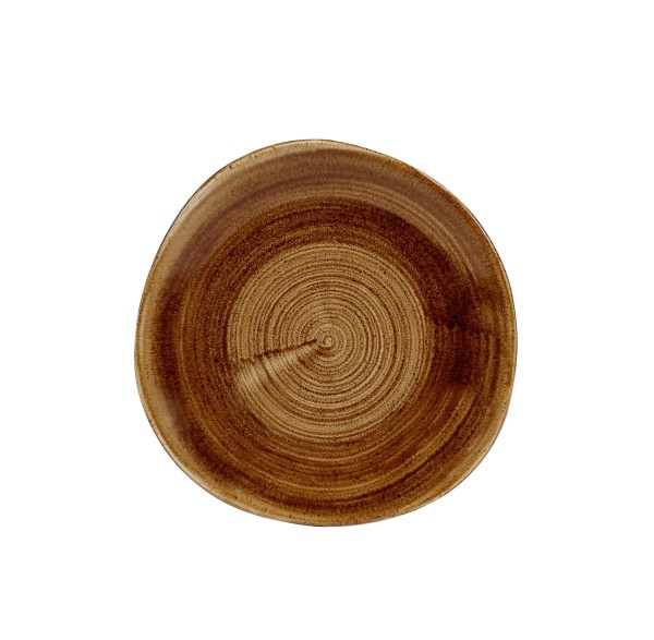 Stonecast Patina Vintage Copper Organic Teller flach 21cm