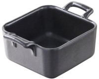 Schälchen quadratisch, 7cm, gusseisen-optik