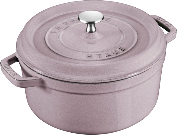 Cocotte 22cm, rund, Kirschblüte, Gusseisen 2.6l