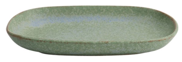 Vert Sauge Platte 19x13cm