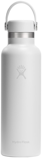 Trinkflasche Standard Flex Deckel 620ml weiss