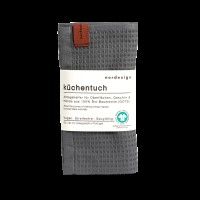 Küchentuch Oslo Grey, dunkelgrau 40x60cm