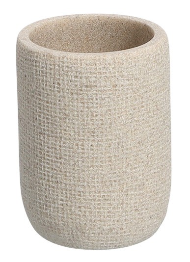 Zahnputzbecher Natural beige