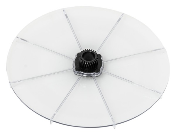 Drehscheibe zu Salatschleuder